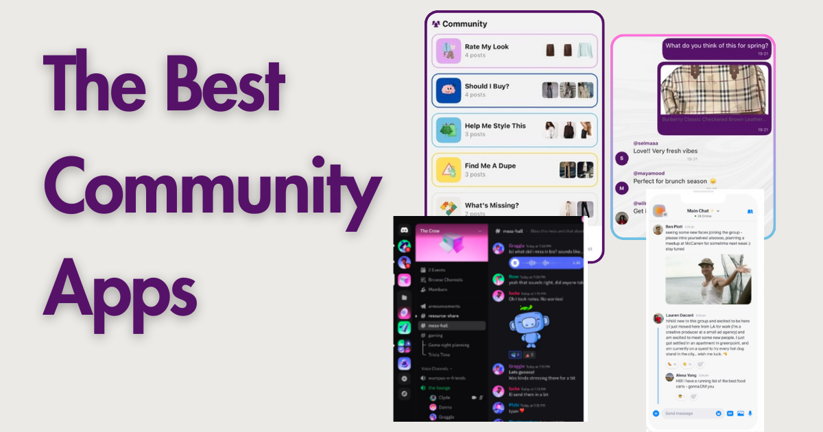 Best Community Apps 2026