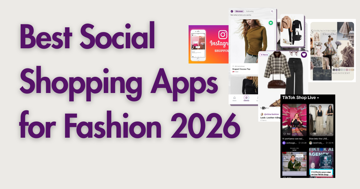 Best Social Shopping Apps for Fashion