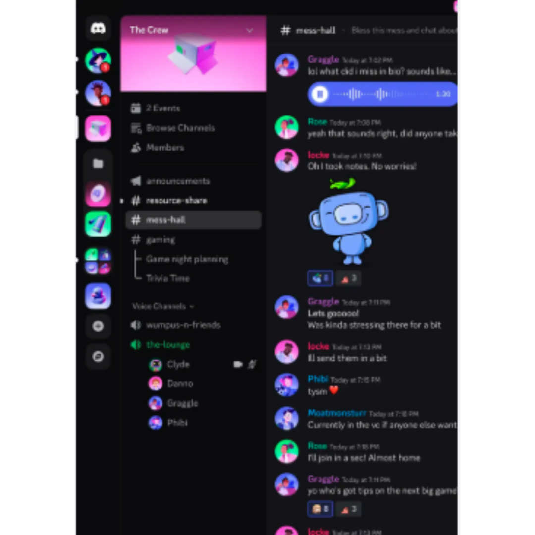 Discord community server