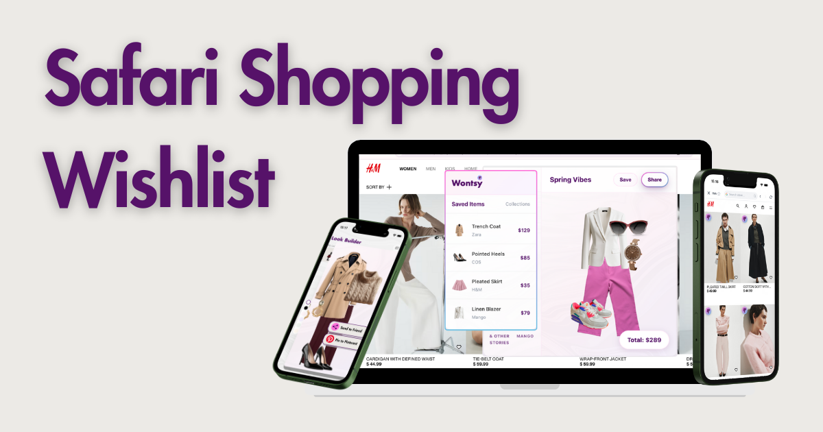 Wishlist extension for Safari and Mac