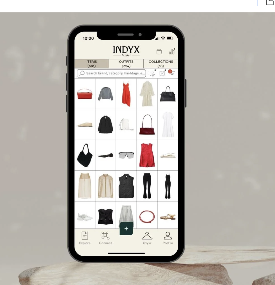 Indyx AI stylist suggestions