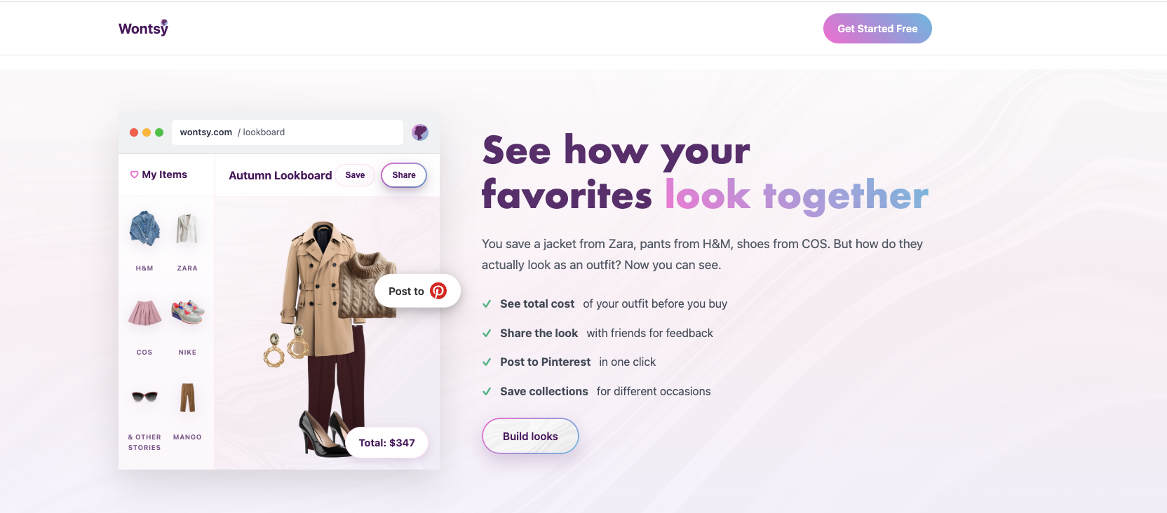 Wontsy outfit sharing